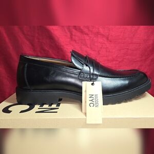 Madden NYC Men's Black Kennie Loafers – Size 12 – NWT